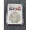 Image 2 : NGC MS70 West Point 2023-W 1 Oz Silver Eagle Early Release 