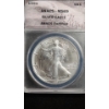 Image 2 : ANACS 1991 MS69 1 oz 999 Fine Silver American Eagle