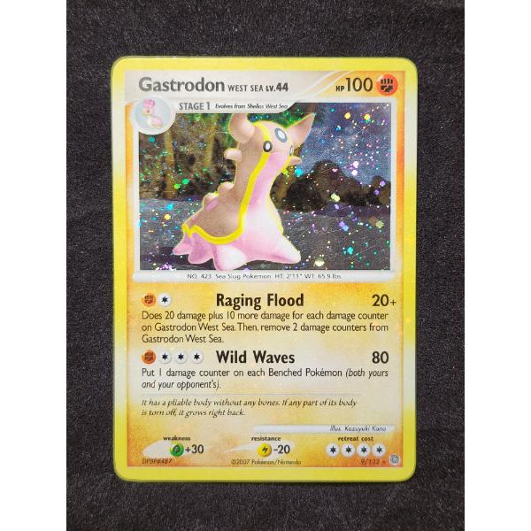 Gastrodon West Sea 9/132 Holo Rare Vintage 2007 Pokemon Trading Card