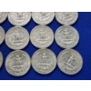Image 14 : x25 Assorted Years 90% Silver Washington and Standing Liberty Quarters FV: $5.00