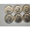 Image 2 : x10 Assorted Years Kennedy Half Dollars 40% Silver Face Value $5.00