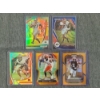 Image 1 : Lot of Five Assorted Panini Football Trading Cards NUMBERED /250 - Cleveland Browns Players 