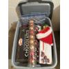Image 15 : *Pick Up At Mantua Home-No Shipping Available*  Gray Tote filled with Christmas Decor - Ornaments