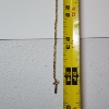 Image 5 : 14K Yellow Gold Twist Chain Necklace, Broken Clasp, 24" - Total Weight: 4.6g