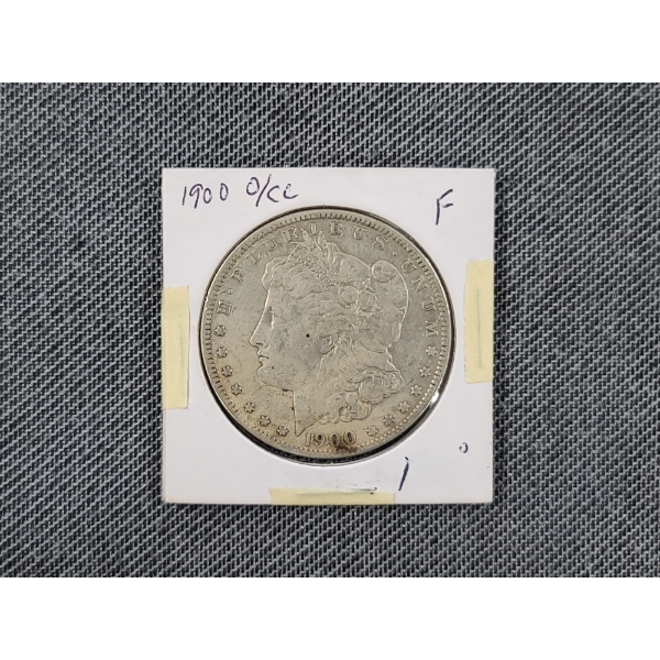 1900-O/CC Morgan Silver Dollar - Rare "O" Stuck Over Feint "CC" - Part of Top 100 Morgan Varieties!