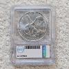 Image 2 : ICG MS70 Graded 2025 .999 Fine Silver 1oz. Eagle AFV $1.00