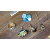 Image 18 : Large Lot Of Coins, Costume Pins, Cuff Links & Necklace, Coin Wallets & Trinket Box FV: $80.19