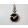 Image 1 : Vintage-Style Benrus Pocket Watch with Bronze-Tone Eagle Emblem 