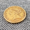 Image 2 : 1900 United States Five Dollar Gold Coin ~ AGW: 0.2419oz ~ Only 1,405,500 Minted