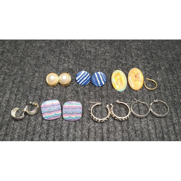 Lot Of Assorted Fashion Earrings