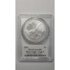 Image 3 : PCGS 2021 GEM BU Type 2 U.S 1 Oz .999 Fine Silver American Eagle Signed By Emily Damstra 