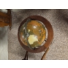 Image 2 : *Pick Up At Mantua Home-No Shipping Available* Vintage Wood Childs High Chair & Lighted Globe In Woo