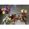 Image 1 : Collection Of Beautiful Artificial Flowers, Vases & Pots