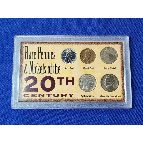 Rare Pennies & Nickels of the 20th Century Collection