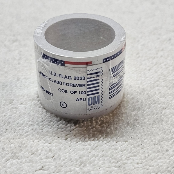 Brand New Sealed Roll of 100 USPS 2023 U.S. Flag "Freedom" Forever Stamps ~ Total Postage Value: $82