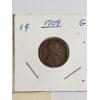 Image 4 : Five Lincoln Wheat Cents in Protective Cardboard Coin Flips