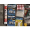 Image 5 : Two New Coleman Lanterns, Table Cloth & Clips, Light Set, Axe, Tire Kit & More