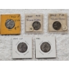 Image 1 : Assortment of Silver Nickels - AFV $.25