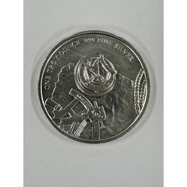 The American Prospector .999 Fine Silver Troy Oz Coin - Mint