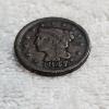 Image 2 : United States 1847 Braided Hair Large Cent One Cent Coin