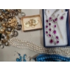 Image 5 : Assorted Costume Jewelry: Huge Lot of Rings, Necklaces, Earrings, Tin Jewely Box