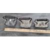 Image 1 : Three Vintage Fluting Irons In Excellent Condition 
