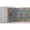 Image 6 : 1864 Confederate States Of America Richmond, Virginia $10 Note With Protective Sleeve