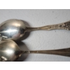 Image 5 : x2 Mount Union College Alliance Ohio Souvenir Spoons TW: 36.2g
