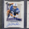 Image 2 : Four Upper Deck AUTOGRAPHED Indianapolis Colts NUMBERED Rookie Football Trading Cards