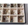 Image 8 : Huge Lot of Assorted Costume Jewelry: Rings, Earrings - In Large Jewelry Box!