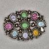Image 6 : Three 1920-1960's Classic Vintage Costume Jewelry Brooches