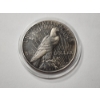 Image 5 : UNITED STATES 1923-S SILVER PEACE DOLLAR WITH UNIQUE BLACK TONING ~ Minted at the San Francisco Mint