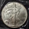 Image 1 : 2005 United States Silver 1 Oz  .999 Eagle Uncirculated