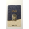 Image 1 : IGR 5g 999.9% Fine Gold Bar In Sealed Protective Tamper-Evident Assay Card