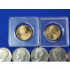 Image 2 : Assorted U.S. Coins: Sacagawea Dollars, Jennedy Half Dollars, Washington Quarters