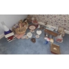 Image 1 : PICKUP IN CANTON - Home And Garden Decor, Including Baskets, Trinket Dishes, Vases, Stuffies, Frames