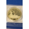 Image 5 : History Of Gold 24K Gold Layered Commemorative Coins With Bag & 5 Reich Pfennig German Coin