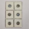 Image 2 : Six 1943 Steel War Pennies
