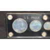 Image 2 : 1962  Silver Proof Coin Set In Acrylic Holder - Silver Face Value: $0.85