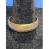 Image 2 : 14K Gold Comfort Fit Wedding Band - Size 9.5 - Weight: 7.3g