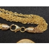 Image 4 : 14K Gold Multi-Chain Necklace with 14K Heart Pendant 17" Total Weight: 10.4g