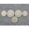 Image 1 : Small Lot of Five Assorted Foreign Coins Ft. East Caribbean States Coins