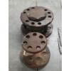 Image 4 : Two Vintage Wood Pipe Stands, Slate Pieces, And Vintage Scale Weights