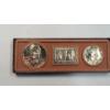 Image 4 : Eata Ilissos Parthenon Marbles Gold Plated Stamp & Gold Plated Kennedy Commemorative Set