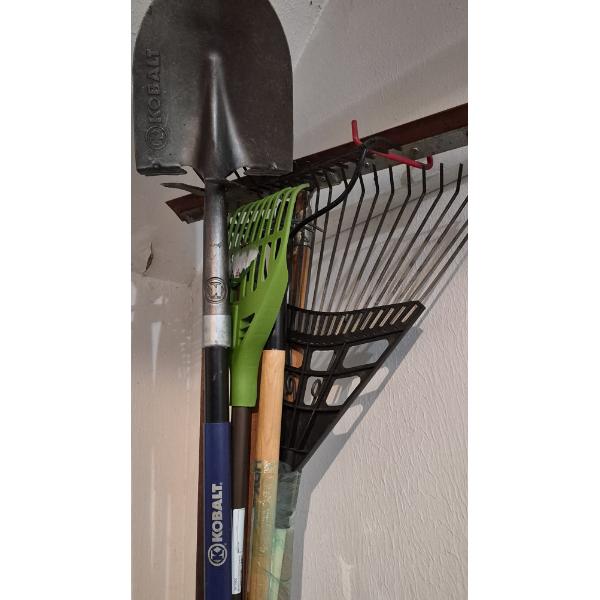 PICKUP IN NORTHFIELD - Set Of Garden Tools As Shown  8 Pieces Rakes & More, Etc - See Pics