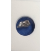 Image 2 : INB Graded Authentic Meteorite From Campo Del Cielo Argentina Discovered 1576 AD <.10g Crystal