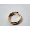 Image 2 : 14K Yellow Gold Scrap Ring - Size 8 -Total Weight: 3.4g