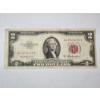 Image 1 : United States Series 1953-A Red Seal $2 Note 