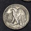 Image 3 : 3 Pcs - 1946 P / 1946 D / 1946 S  Walking Liberty Half Dollars - High Grade - See Pics