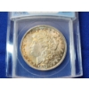 Image 2 : 1887 Morgan Silver Dollar Graded MS 63 by ANACS 